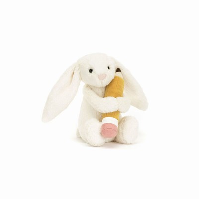 Jellycat Bashful with Pencil Bunnies UK | 85027XIYT
